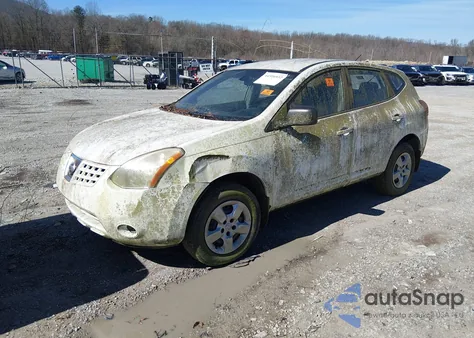 2008 Nissan Rogue S/Sl from USA, damaged, VIN JN8AS58T38W006785